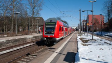 Regionalbahn in Hamburg-Hasselbrook