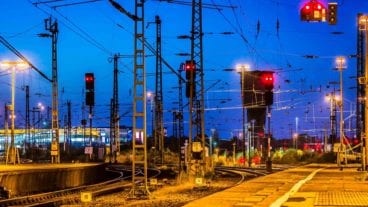 In den nächsten Wochen bleiben die Signalen an vielen Bahnstrecken in und um Hamburg auf rot - wie hier in Altona.