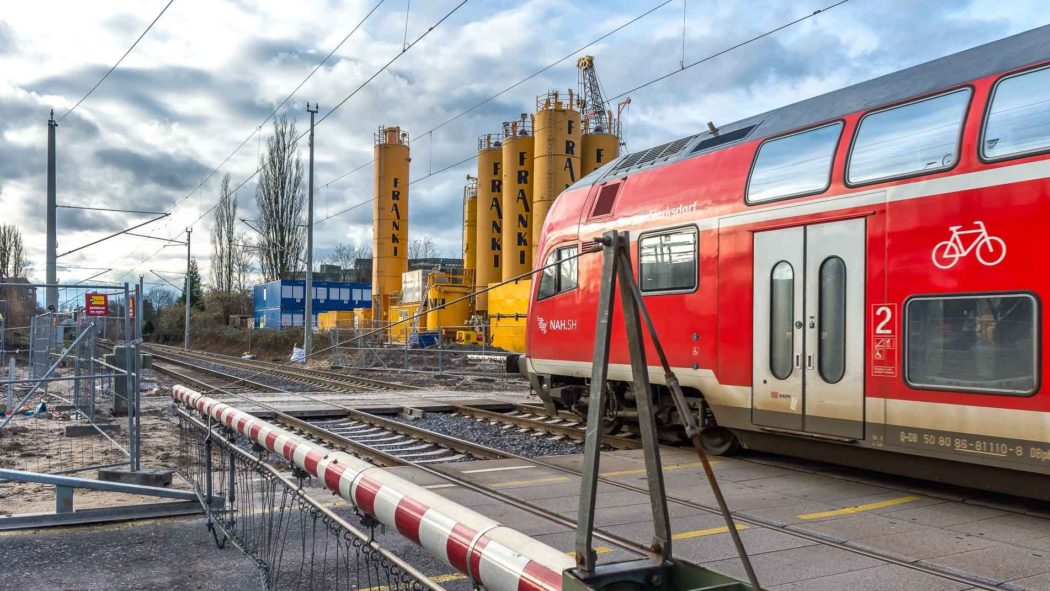 Aufhebung des Bahnübergangs Hammer Straße in Hamburg