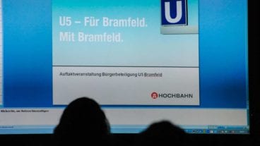 Präsentation in Bramfeld: Neue U-Bahnlinie U5