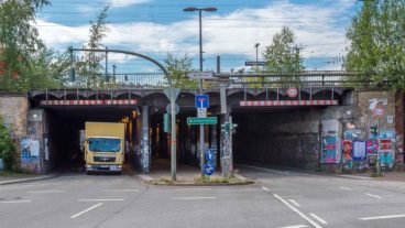 Lessingtunnel am Bahnhof Altona in Hamburg