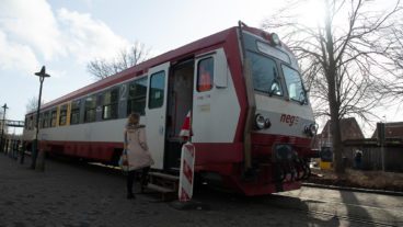 Bahn-Probebetrieb zwischen Uetersen und Tornesch im Februar 2020