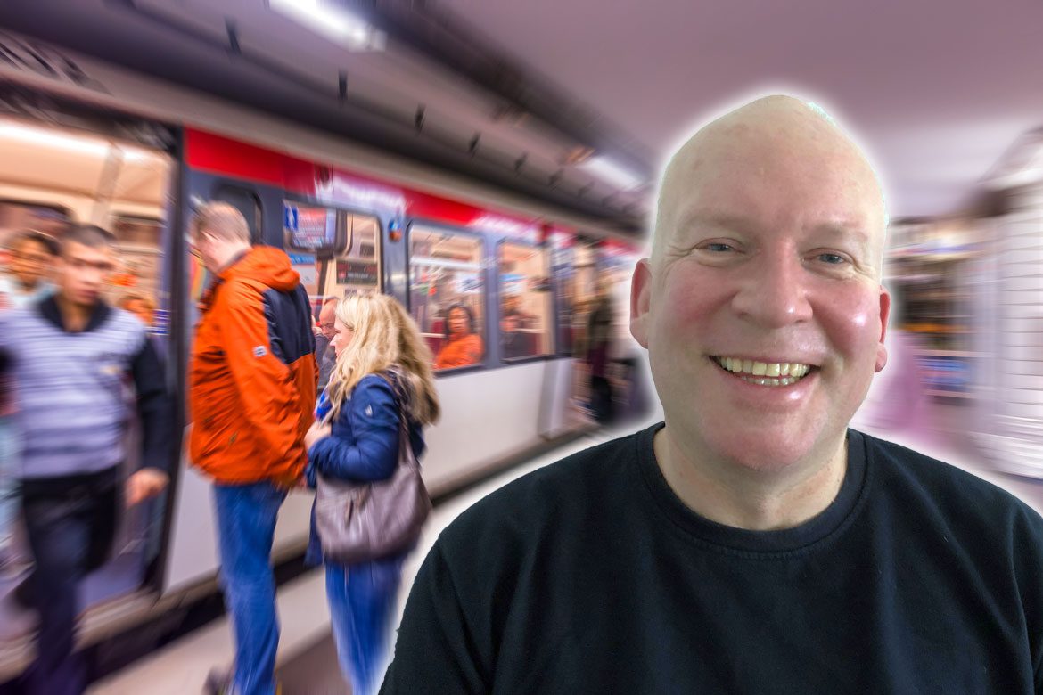 Philipp Holz, 51, Sachgebietsleiter Auskunftsmedien bei der Hochbahn.