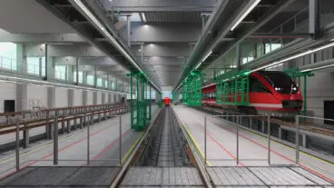 Visualisierung: So soll das neue S-Bahn-Werk in Stellingen aussehen