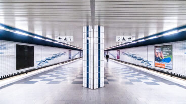 Verwaiste U-Bahn-Station in Hamburg (Symbolbild).