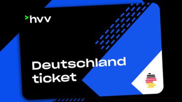 Das Deutschlandticket auf einer HVV-Chipkarte.